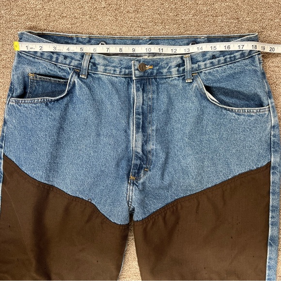 Wrangler Pro Gear Denim Blue Jeans 40x30 Chore Pants Durable Heavy Work - Picture 4 of 12